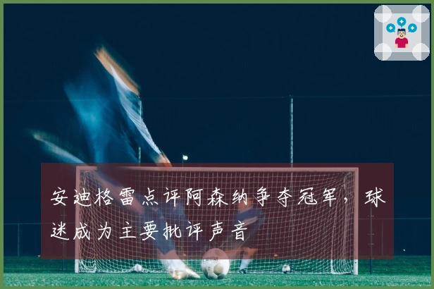 安迪格雷点评阿森纳争夺冠军，球迷成为主要批评声音